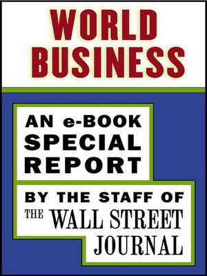 cover image of World Business